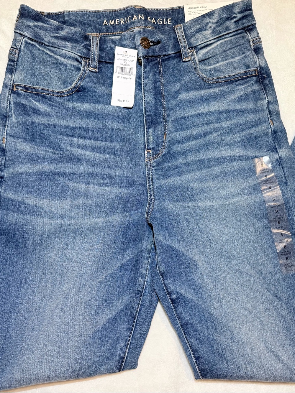 American Eagle Outfitters Women’s Curvy Super Hi-Rise Jeggings - NWT